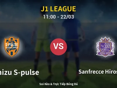 Kết Quả: Shimizu S-pulse 3-1 Sanfrecce Hiroshima – Highlight & Bàn Thắng | J1 League