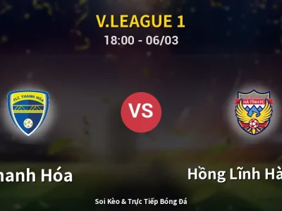 Kết Quả: Thanh Hóa 0-1 Hồng Lĩnh Hà Tĩnh – Highlight & Bàn Thắng | V.League 1