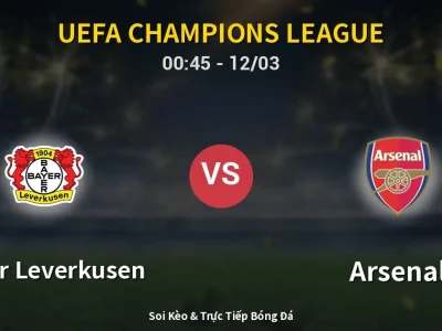Kết Quả: Bayer Leverkusen 1-1 Arsenal – Highlight & Bàn Thắng | UEFA Champions League