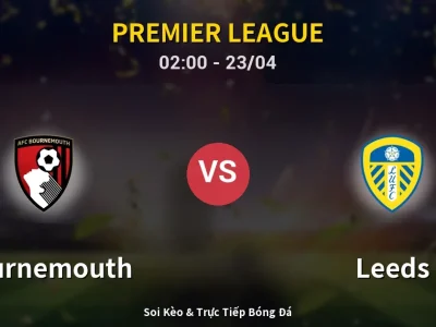 Kết Quả: Bournemouth 2-2 Leeds – Highlight & Bàn Thắng | Premier League