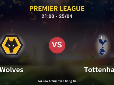 Soi Kèo Wolves vs Tottenham – 21:00 25/04 | Nhận Định, Dự Đoán Tỷ Số