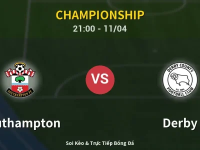 Soi Kèo Southampton vs Derby – 21:00 11/04 | Nhận Định, Dự Đoán Tỷ Số
