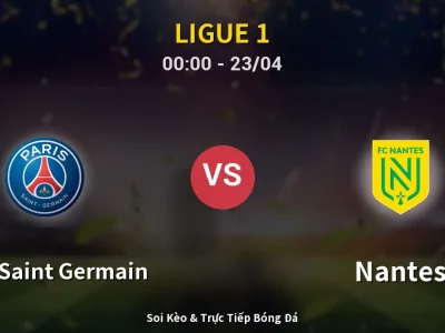 Kết Quả: Paris Saint Germain 3-0 Nantes – Highlight & Bàn Thắng | Ligue 1