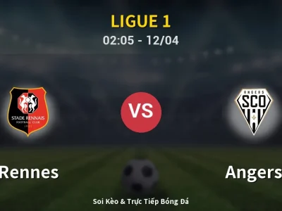 Kết Quả: Rennes 2-1 Angers – Highlight & Bàn Thắng | Ligue 1