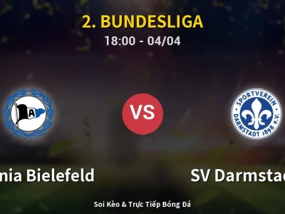 Soi Kèo Arminia Bielefeld vs SV Darmstadt 98 – 18:00 04/04 | Nhận Định, Dự Đoán Tỷ Số