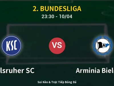 Soi Kèo Karlsruher SC vs Arminia Bielefeld – 23:30 10/04 | Nhận Định, Dự Đoán Tỷ Số