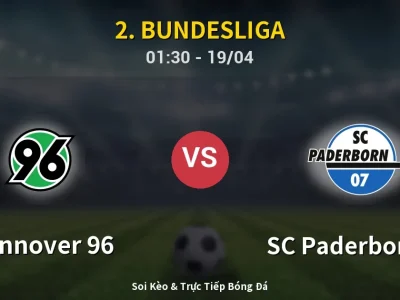 Kết Quả: Hannover 96 1-1 SC Paderborn 07 – Highlight & Bàn Thắng | 2. Bundesliga