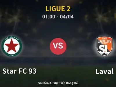 Kết Quả: RED Star FC 93 0-0 Laval – Highlight & Bàn Thắng | Ligue 2