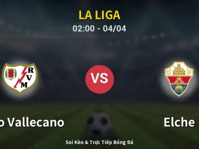 Kết Quả: Rayo Vallecano 1-0 Elche – Highlight & Bàn Thắng | La Liga
