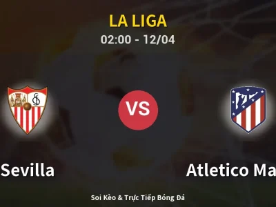 Kết Quả: Sevilla 2-1 Atletico Madrid – Highlight & Bàn Thắng | La Liga