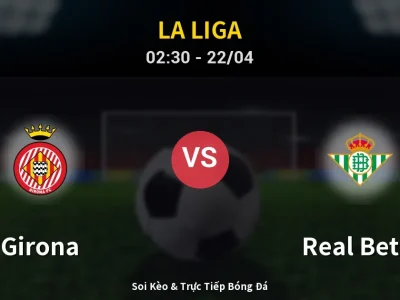 Kết Quả: Girona 2-3 Real Betis – Highlight & Bàn Thắng | La Liga