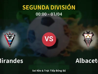 Kết Quả: Mirandes 1-1 Albacete – Highlight & Bàn Thắng | Segunda División