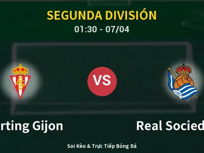 Kết Quả: Sporting Gijon 1-0 Real Sociedad II – Highlight & Bàn Thắng | Segunda División