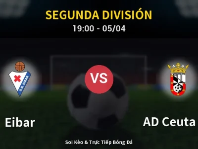 Soi Kèo Eibar vs AD Ceuta FC – 19:00 05/04 | Nhận Định, Dự Đoán Tỷ Số