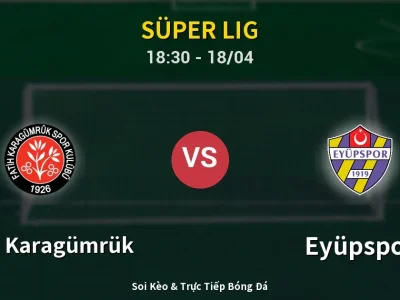 Soi Kèo Fatih Karagümrük vs Eyüpspor – 18:30 18/04 | Nhận Định, Dự Đoán Tỷ Số