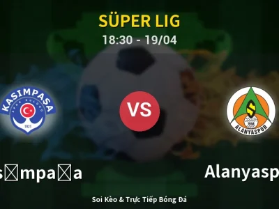 Kết Quả: Kasımpaşa 1-0 Alanyaspor – Highlight & Bàn Thắng | Süper Lig