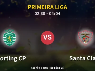 Kết Quả: Sporting CP 4-2 Santa Clara – Highlight & Bàn Thắng | Primeira Liga
