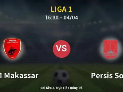 🔴 Trực Tiếp: PSM Makassar 1-0 Persis Solo – Link Xem Liga 1 (Full HD)