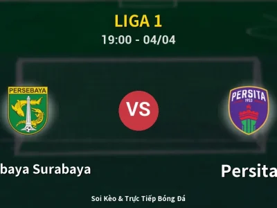 Soi Kèo Persebaya Surabaya vs Persita – 19:00 04/04 | Nhận Định, Dự Đoán Tỷ Số