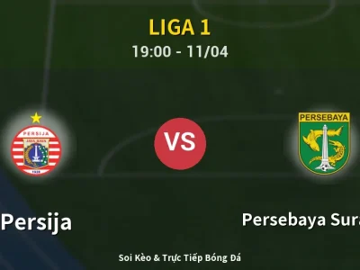 Soi Kèo Persija vs Persebaya Surabaya – 19:00 11/04 | Nhận Định, Dự Đoán Tỷ Số