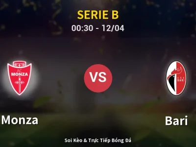 Kết Quả: Monza 2-0 Bari – Highlight & Bàn Thắng | Serie B