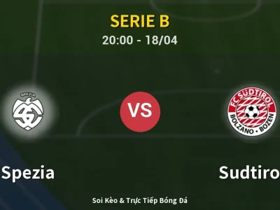 Soi Kèo Spezia vs Sudtirol – 20:00 18/04 | Nhận Định, Dự Đoán Tỷ Số