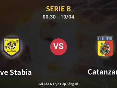 Kết Quả: Juve Stabia 1-1 Catanzaro – Highlight & Bàn Thắng | Serie B