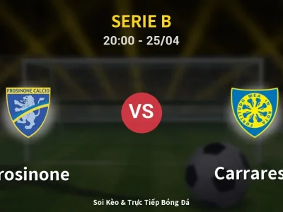 Soi Kèo Frosinone vs Carrarese – 20:00 25/04 | Nhận Định, Dự Đoán Tỷ Số