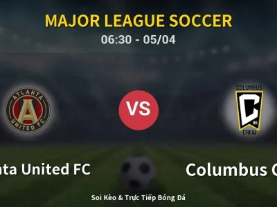 Kết Quả: Atlanta United FC 1-3 Columbus Crew – Highlight & Bàn Thắng | Major League Soccer