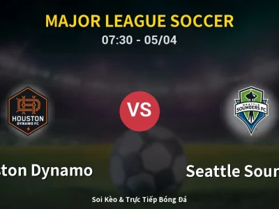 Kết Quả: Houston Dynamo 0-1 Seattle Sounders – Highlight & Bàn Thắng | Major League Soccer
