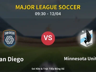 Kết Quả: San Diego 1-2 Minnesota United FC – Highlight & Bàn Thắng | Major League Soccer