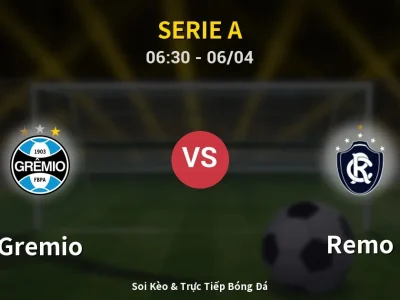 Kết Quả: Gremio 0-0 Remo – Highlight & Bàn Thắng | Serie A