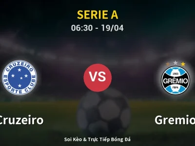 Kết Quả: Cruzeiro 2-0 Gremio – Highlight & Bàn Thắng | Serie A