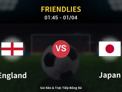 Kết Quả: England 0-1 Japan – Highlight & Bàn Thắng | Friendlies