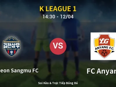 Kết Quả: Gimcheon Sangmu FC 1-1 FC Anyang – Highlight & Bàn Thắng | K League 1