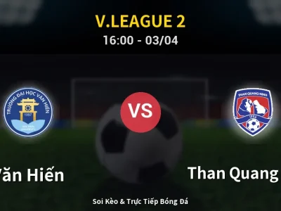Kết Quả: Văn Hiến 1-1 Than Quang Ninh – Highlight & Bàn Thắng | V.League 2