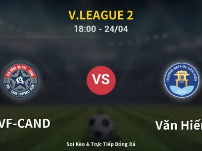Kết Quả: PVF-CAND 2-1 Văn Hiến – Highlight & Bàn Thắng | V.League 2