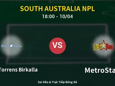 Kết Quả: West Torrens Birkalla 0-0 MetroStars – Highlight & Bàn Thắng | South Australia NPL