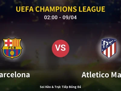 Kết Quả: Barcelona 0-2 Atletico Madrid – Highlight & Bàn Thắng | UEFA Champions League