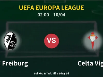 Kết Quả: SC Freiburg 3-0 Celta Vigo – Highlight & Bàn Thắng | UEFA Europa League