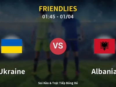 Kết Quả: Ukraine 1-0 Albania – Highlight & Bàn Thắng | Friendlies