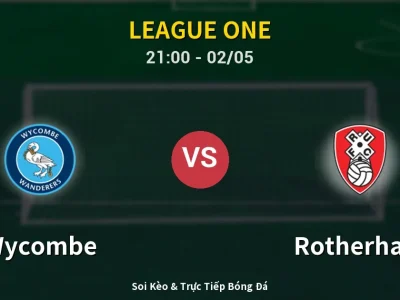 Soi Kèo Wycombe vs Rotherham – 21:00 02/05 | Nhận Định, Dự Đoán Tỷ Số