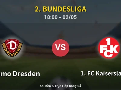 Soi Kèo Dynamo Dresden vs 1. FC Kaiserslautern – 18:00 02/05 | Nhận Định, Dự Đoán Tỷ Số