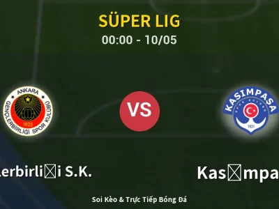 Kết Quả: Gençlerbirliği S.K. 3-2 Kasımpaşa – Highlight & Bàn Thắng | Süper Lig