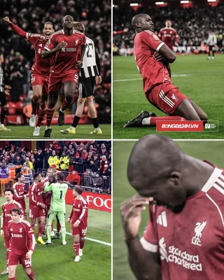 Cầu thủ Liverpool bật khóc sau bàn thắng dâng cha, HLV Slot tiết lộ cuộc điện thoại bất ngờ 1