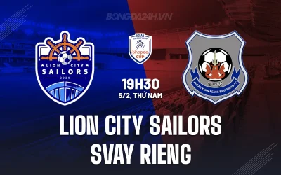 Lion City Sailors vs Svay Rieng: Trận đấu 'tử chiến' cuối cùng tại ASEAN Club Championship 2025/26 1