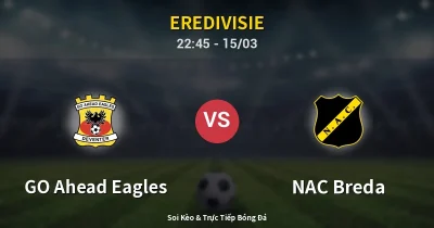 GO Ahead Eagles vs NAC Breda 15/03