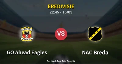 GO Ahead Eagles vs NAC Breda 15/03