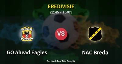 GO Ahead Eagles vs NAC Breda 15/03