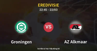 Groningen vs AZ Alkmaar 22/03